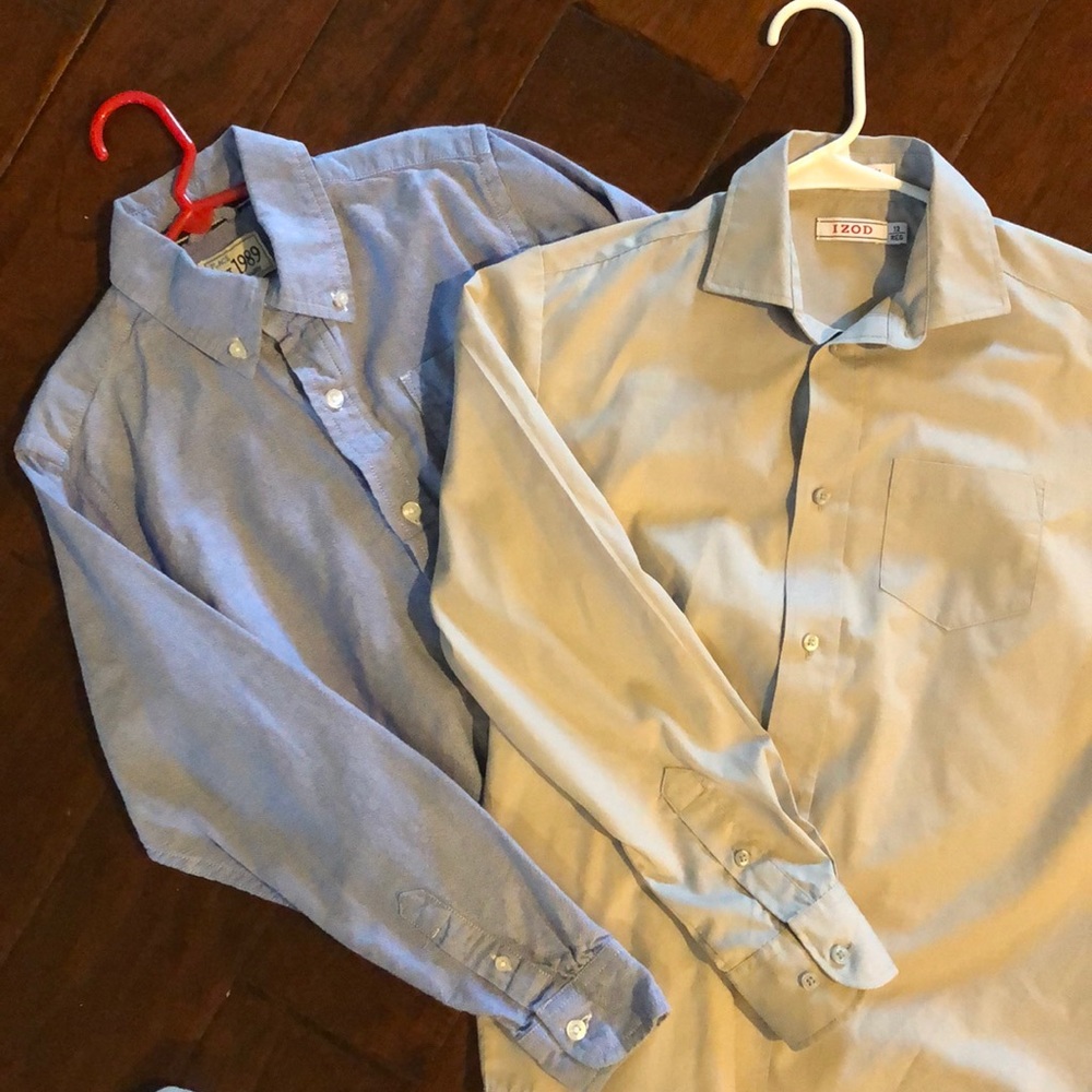 Dress shirts - Izod and The Children’s Place